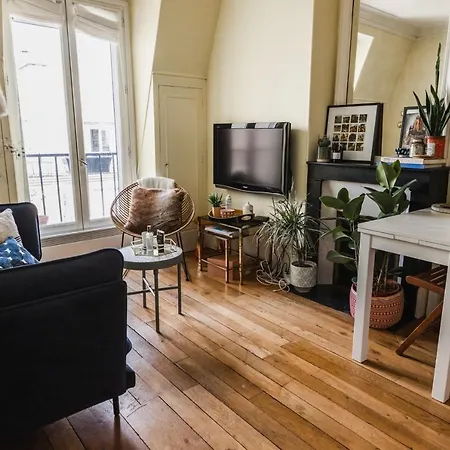 Appartement Bright Apt Near The Moulin Rouge